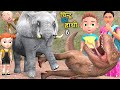 Chintoo's Elephant 6 | Funny Dinosaur Cartoon 🐘