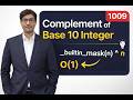 LeetCode 1009 |  Complement of Base 10 Integer