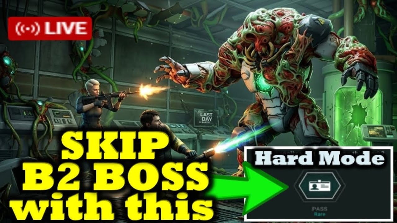 Skip B2 Boss with this perk plus Witch's Trial ( day 04)  🌎🇵🇭 Last Day on Earth