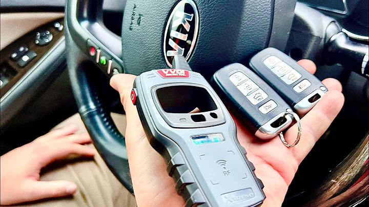 Kia Optima 2013 - Xhorse for PIN Code reading and SmartPro to program new Prox Key.