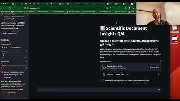 Scientific Document Insights Q/A - Launch demo