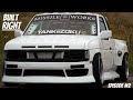 1JZ Nissan Drift Truck | Drift Session | Burning Tires | Missile Works | Built Right | Episode #2