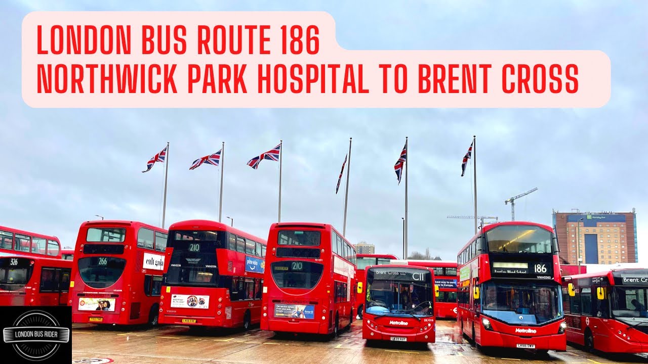 First 2023 London Double-Decker Bus 186 Ride Join Me on Board