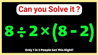 Only 1 in 5 People Get This Right! 🧠 Can You Solve It?