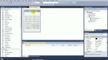 8th Class C# Form How to Design and program advance calculator in visual studio in pashto