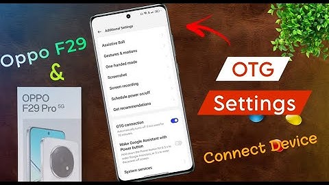 How to Connect Pendrive on Oppo F29 / F29 Pro | Does Oppo F29 Pro Support OTG?