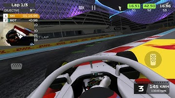 F1 Mobile Racing - Abu Dhabi GP event Race Part #2 .#f12018game #f1mobileracing #f1 #edengames