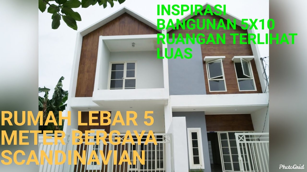  INSPIRASI  RUMAH  MINIMALIS  DI LAHAN TERBATAS LEBAR 5X18 