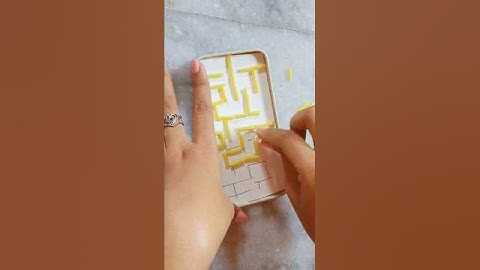 DIY ✨ Maze Game 🎮from Old Mobile Case 📱| Board Game 🎯| #shortsfeed #shorts #youtubeshorts #yt #diy
