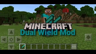 Dual Wielding Mod In MCPE Google Drive Link screenshot 2