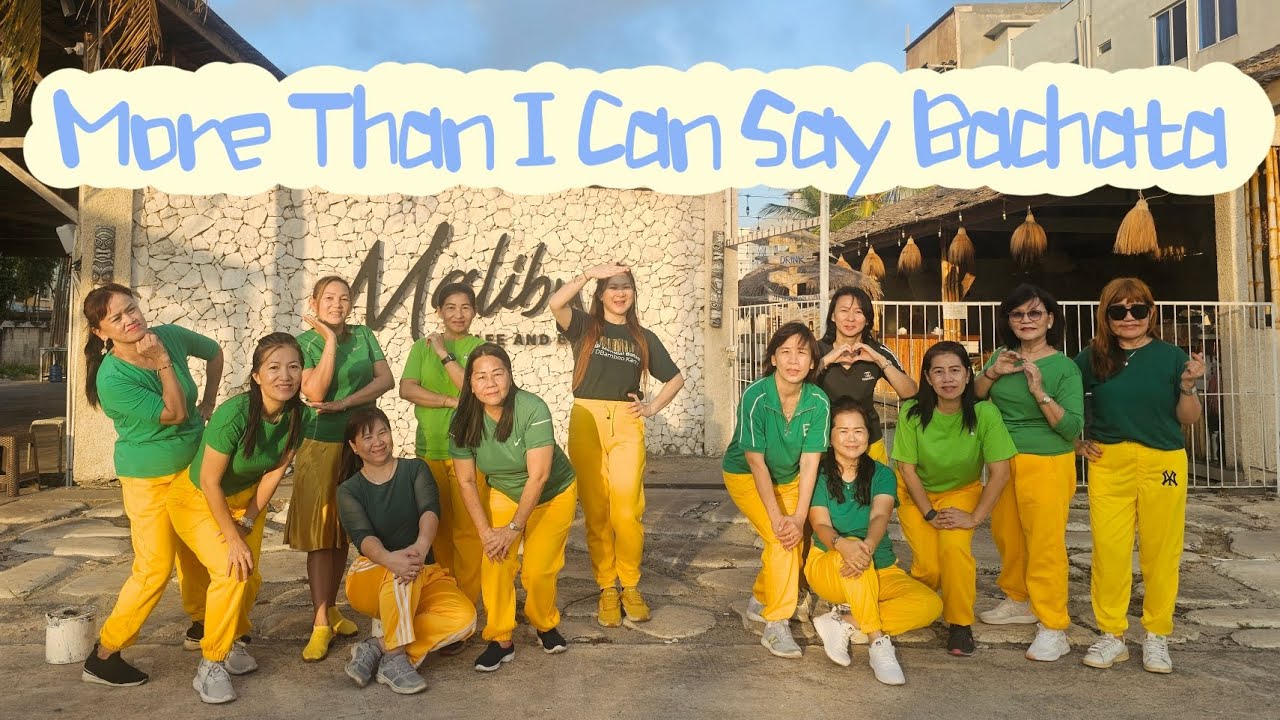 More Than I Can Say Bachata Line Dance - Beginner Level 