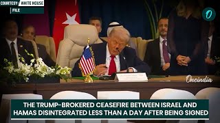 Trump LEFT HUMILIATED by Netanyahu and Hamas; ‘Peace 2025’ Goes Up in Smoke as Ceasefire Shatters