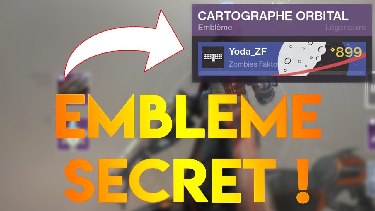 [DESTINY 2] RÉCUPÉRER L'EMBLÈME DE LA NASA : SECRET "CARTOGRAPHE ORBITAL" ! - YouTube