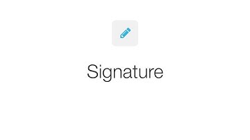 TextUs: Tutorial - Signature