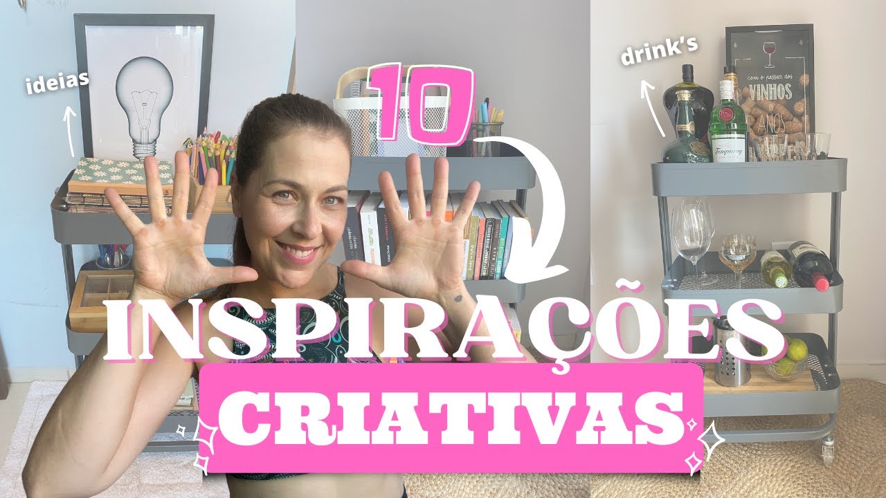 CARRINHO ORGANIZADOR MULTIUSO | 10 Ideias Criativas Para Organizar Sua Casa