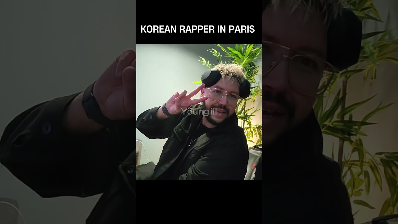 Korean Rapper in Paris   