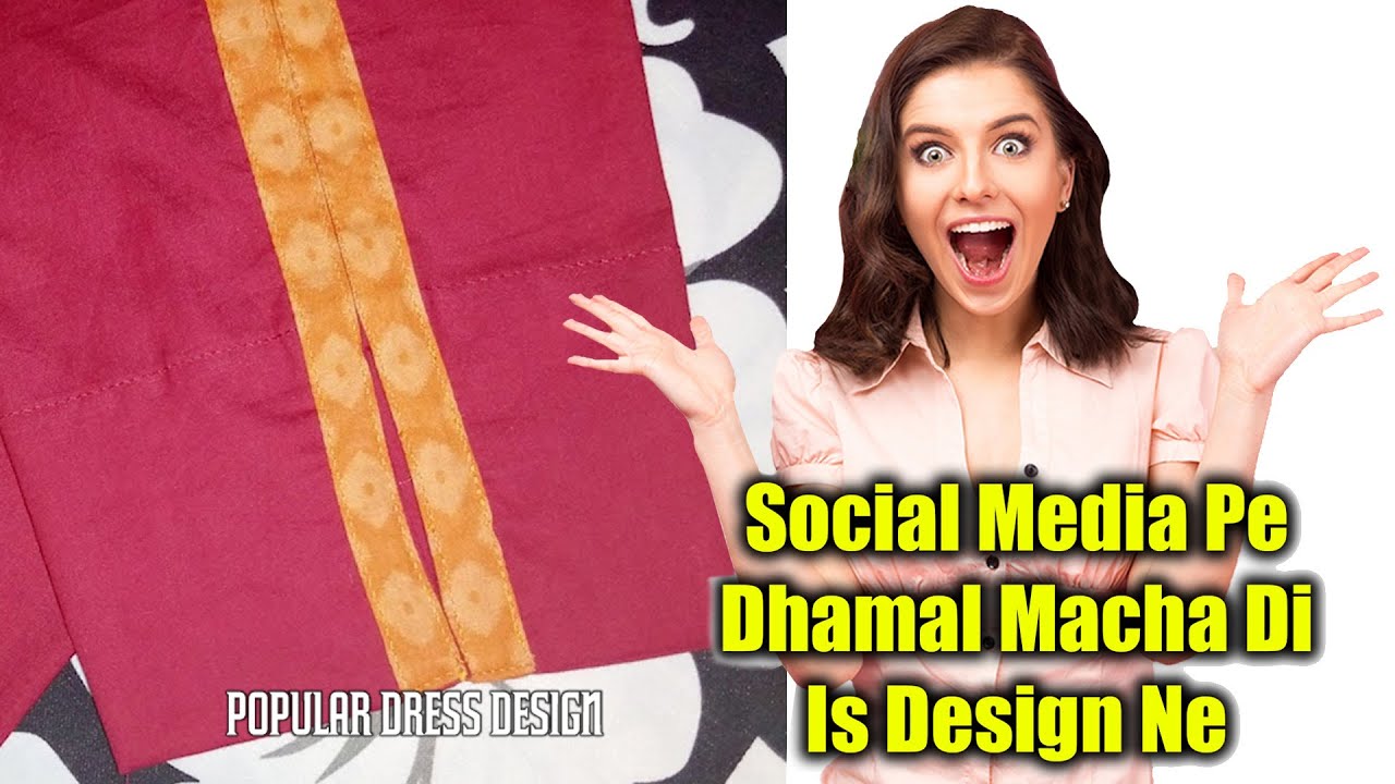 Side Cut Patti Capri Design | Dress Design For Girls | Popular Dress Design