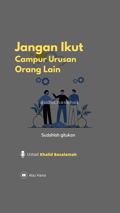 Jangan Ikut Campur Urusan Orang Lain | #shorts #short #nasehat #viral