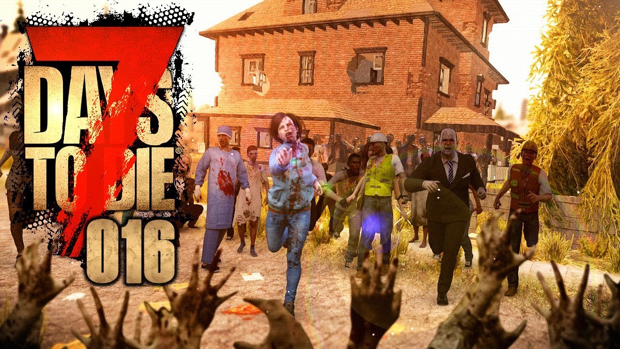 7 days to die map 7 DAYS TO DIE 🧟♂️ 016: Pro Haus 1000 Anwohner + 10 FPS