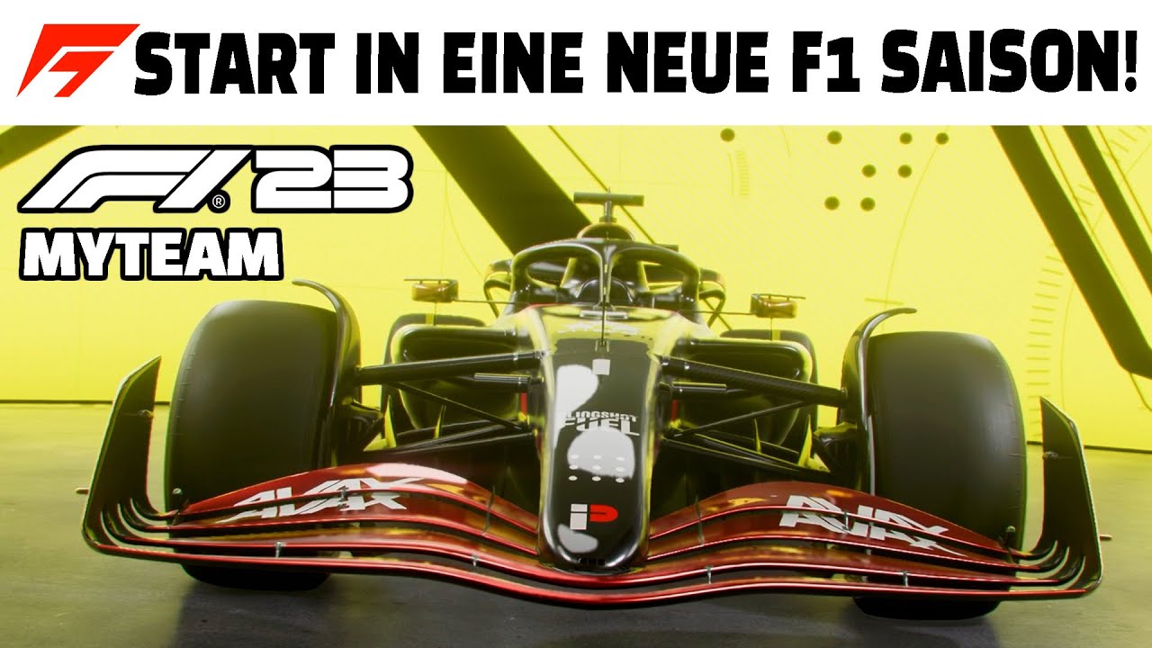 F1 23 MyTeam KARRIERE #1 Ein bekanntes Team kehrt zurück in die Formel 1! 