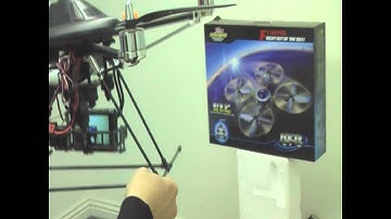 Turbo Ace X830-S quad with built-in gyros for 2-axis camera mount stabilization