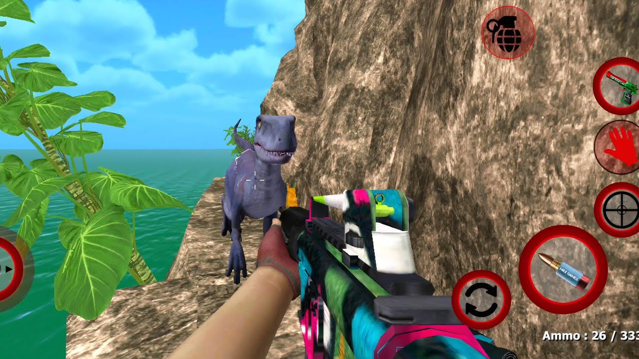 Wild Animal Hunter 3D - Dinosaur Hunter Game - Android Gameplay 