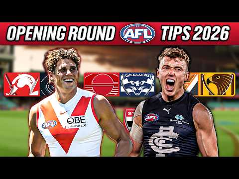AFL Opening Round | Tips & Predictions 2026