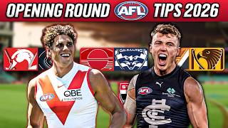AFL Opening Round | Tips & Predictions 2026