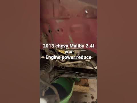 2013 chevy Malibu 2.4l eco engine power reduce problem - YouTube