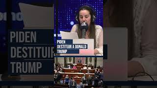 🚨⚖️  Piden destituir a Trump | Debate sobre relevo presidencial
