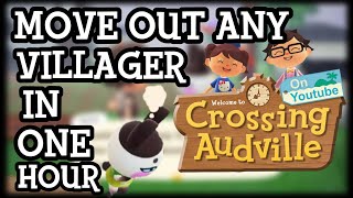 HOW TO MOVE OUT ANY VILLAGER IN LESS THAN AN HOUR | ANIMAL CROSSING NEW HORIZONS