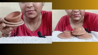 #Clay Pot Crunch #mukbang #Local market #Saucer & Diya 🪔 #plz_subscribe_my_channel