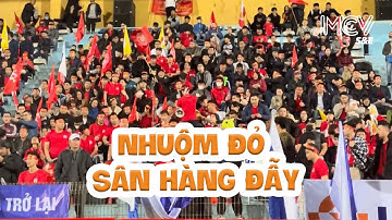 CĐV Công an Hà Nội và Viettel nhuộm đỏ sân Hàng Đẫy trong trận derby thủ đô