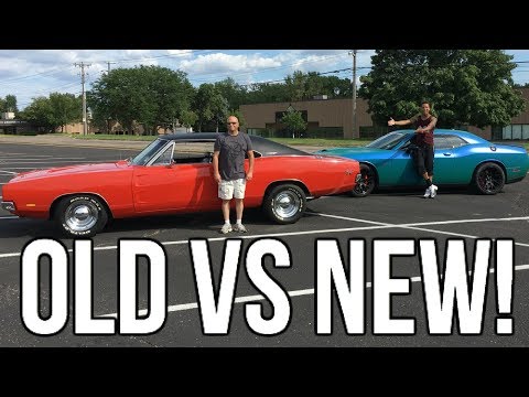 1969 Dodge Charger Review!!!! Old School Mopar vs New School Mopar!!