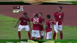 SEA Games 29: U22 Indonesia 3-0 U22 Philippines, U22 Indonesia vs U22 Philippines