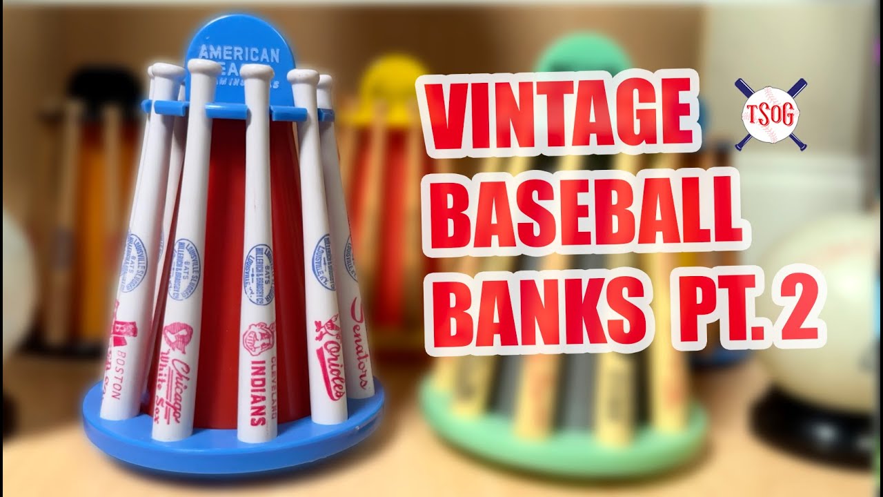 EPISODE 79: VINTAGE BASEBALL BANKS - PART 2 - YouTube