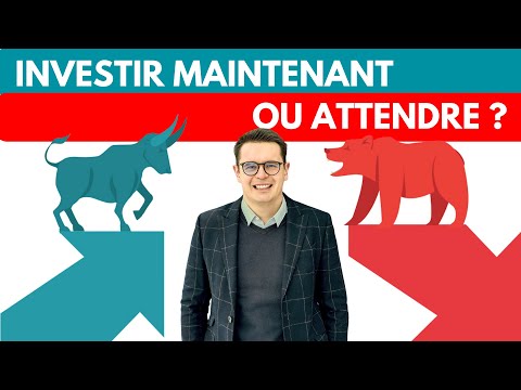 Investir maintenant ou attendre que le marché boursier s'effondre - bourse 2023