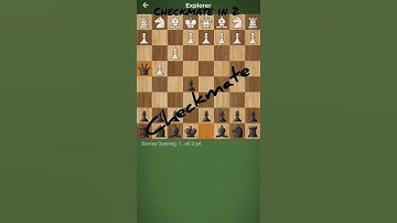 Checkmate in 2 #chess #checkmate #learn #queen #shorts #gameplay