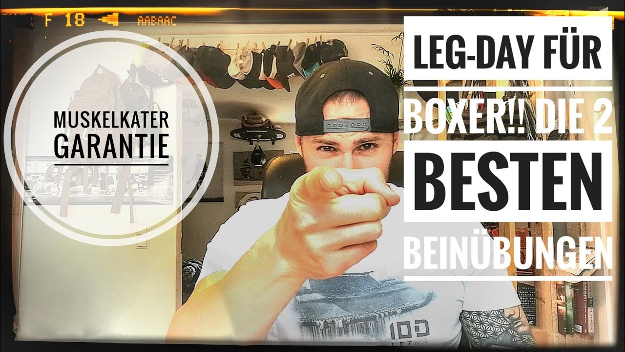 Die 2 Ultimativen Beinubungen Fur Boxer Legday By Boxmode 14 Youtube