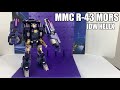 Mastermind Creations Reformatted R-43 MORS (IDW HELEX) Unboxing and Review