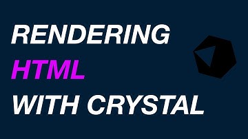 Rendering HTML with Crystal in Lucky