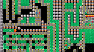 SUPAPLEX Classic for iOS - level 3 «Stone-Age»