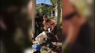 Jogger throws out homeless man's items into Lake Merritt