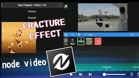 Breaking Glass Effect ( FRACTURE ) Node Video