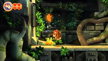 Donkey Kong Country Returns - Playthrough [Part 9 - 3-1 Wonky Waterway & 3-2 Button Bash] [ENG]