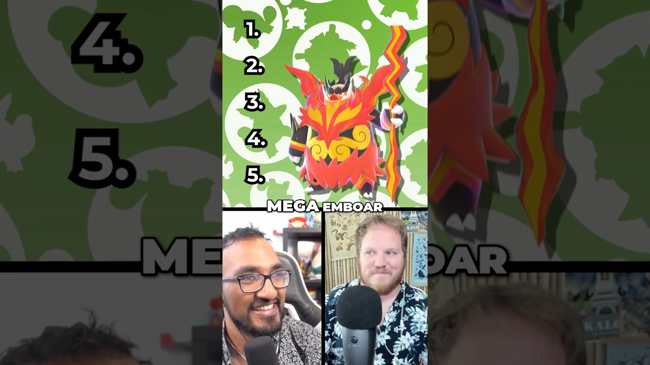 Blindly RANK These Mega Pokemon #pokemon #pokemonlegendsza #megapokemon