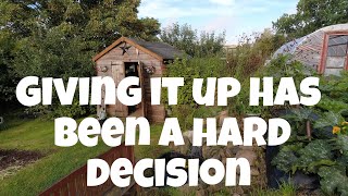 Giving up is hard but necessary | Allotments For Fun and Food