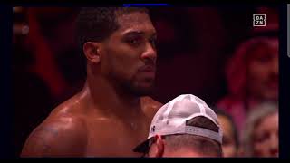 knock out by Anthony Joshua