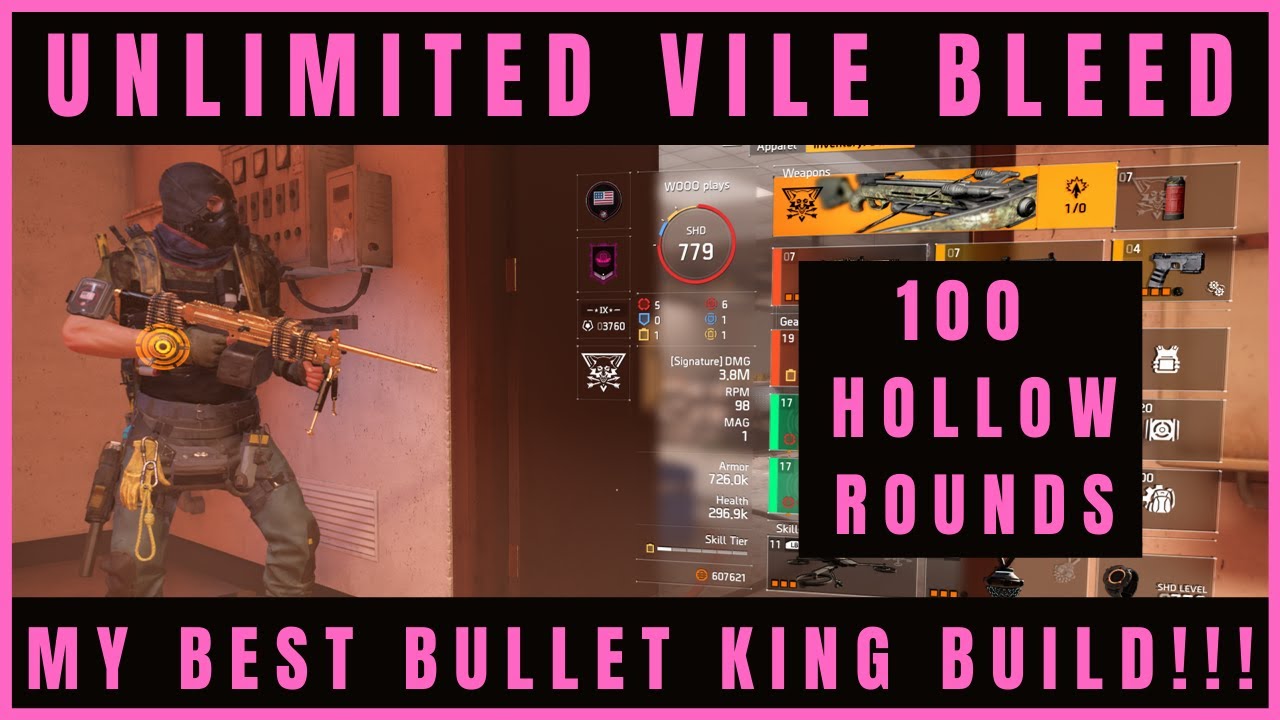 The Division 2 ONGOING DIRECTIVE HOLLOW POINT BUILD!! Crazy Bleed