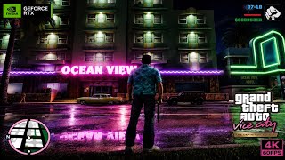 GTA Vice City Remake RTX 3050 FULL GAME All Mission 4K Gameplay ! GTA VC Remastered Graphic Mod screenshot 3